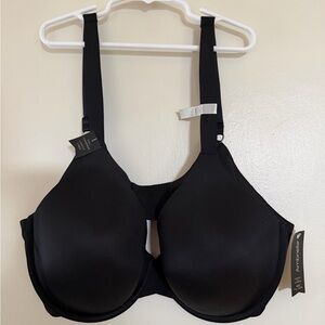 Ambrielle Black Smooth Full Coverage Bra